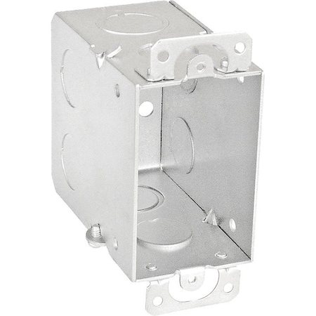 Southwire Electrical Box, 18 cu in, Switch Box Type, Steel, Rectangular Shape G603